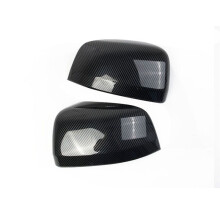 Cubierta para Espejo Retrovisor de Fibra de Carbono con Estilo para Coche, Tapas de Espejo Lateral para  Durango 2014-2021, Marco Decorativo para