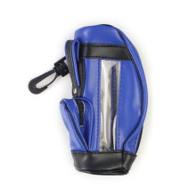 Ball Carry Bag PU Leather Storage Bag For Balls, Blue, Outdoor Tools Accessories