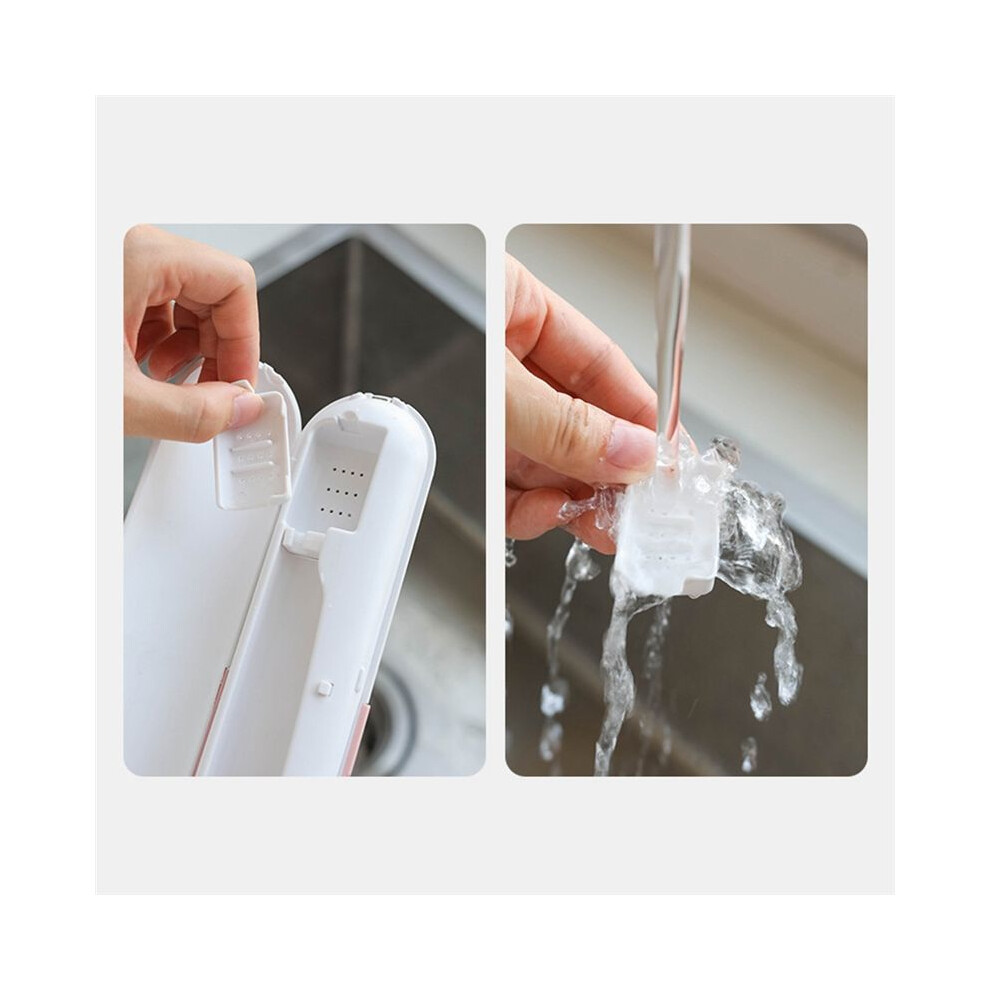 Portable UV Toothbrush Sterilization Travel Rechargeable Sterilizer Box Cleaner Holder for ElectricManual Toothbrush-A