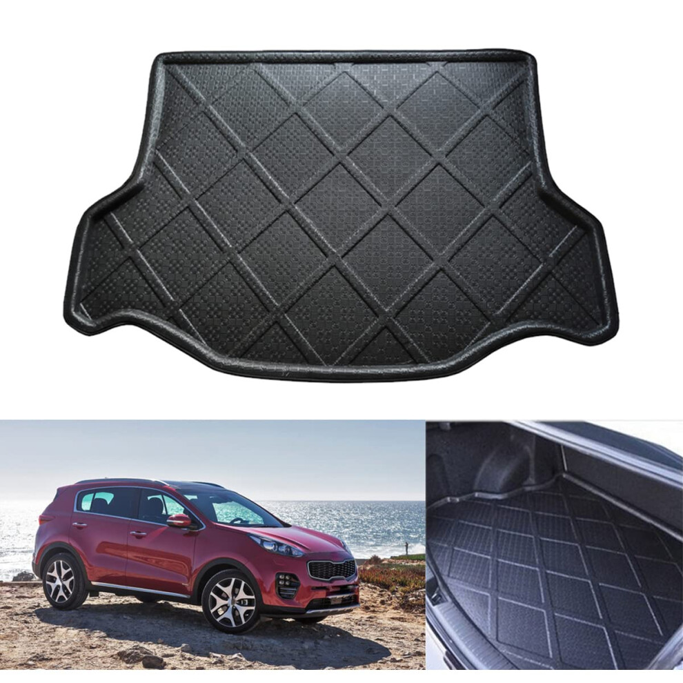 Boot Liner Waterproof Cargo Protection Custom Fit Trunk Mat For Kia Sportage 20162023 9382693996374