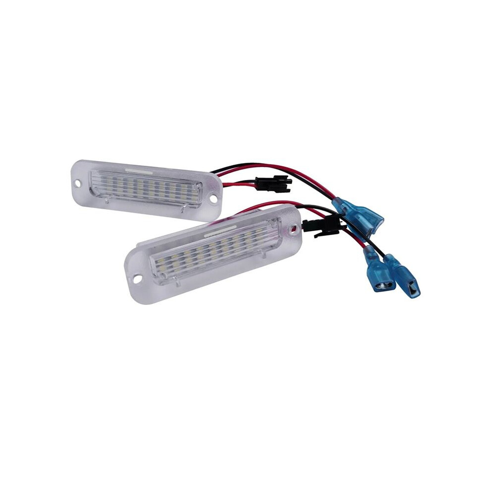 2Pcs 6000K License Plate Lights For G500 G550 G55 Amg W463 4638200356 White 6032784119504