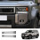 Car Front Headlight Eyebrow  Light Eyelid Eyebrow for  Prado LC250 2024 Headlight Trim 4