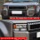 Car Front Headlight Eyebrow  Light Eyelid Eyebrow for  Prado LC250 2024 Headlight Trim 6