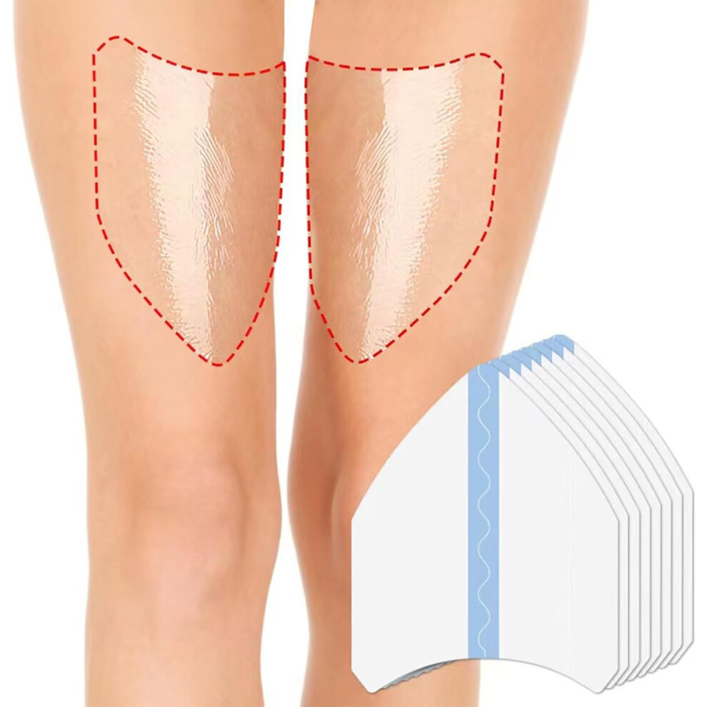 Thigh Inner Anti Chafing Sticker 12 Or 6 Pack Transparent Invisible Thigh Tapes Anti Friction Pad Skin Patch For Thighs