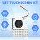 3.5 Inch MHS Touch Screen for Raspberry Pi 5, with Metal Case and Active Cooler Silver Radiator 2