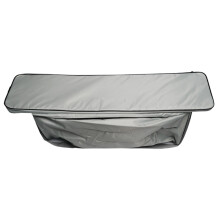 Inflatable Boat Storage Bag UnderSeat Organizer For Inflatable Boats Grey Padded Seat Cushion Bag