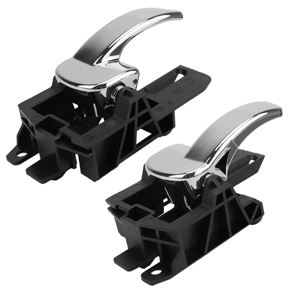 Car Inner Handle For Nissan Qashqai J10 20072013 Chrome Interior Door Handles Left Right 80670Jd00e 80671Jd00e 2Pcs Black 9426802756234