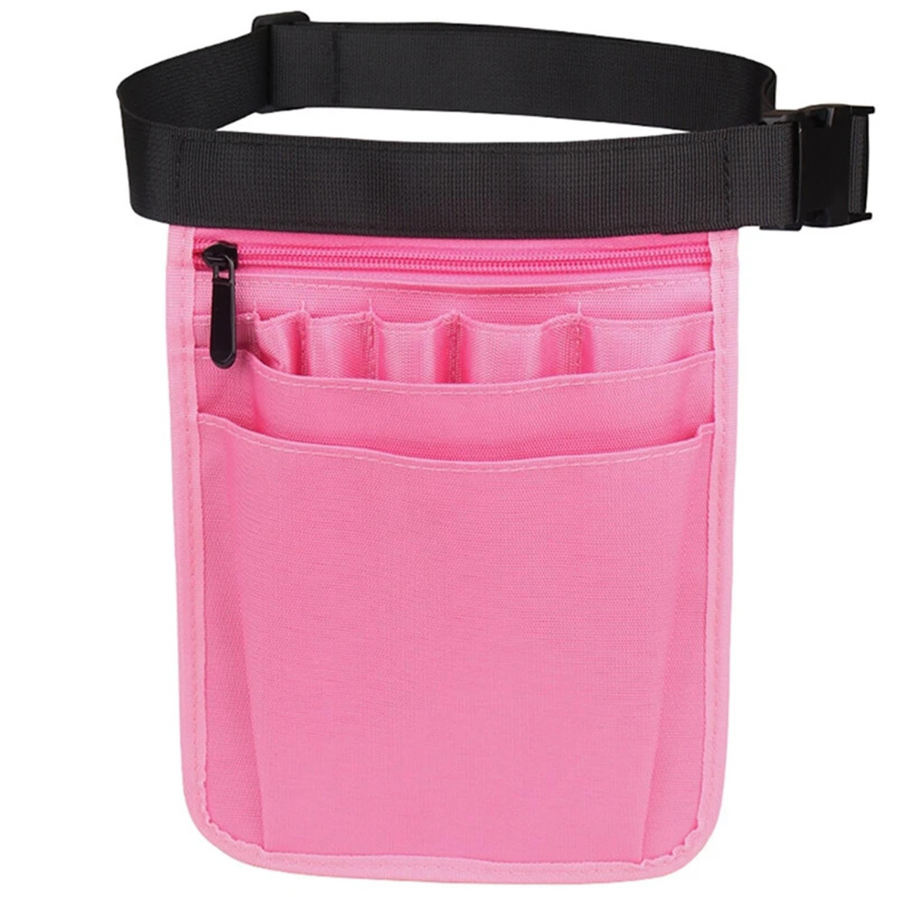 Tool Waist Bag Waterproof Nylon Hardware Toolkit Storage Bags For Scissors And Tongs Outdoor Medical Staff Pink 9426802756401