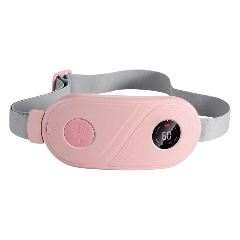 Pink Menstrual Heating Pad 3Level Adjustable Heat For Period Cramps Electric Warmer For Stomach Abdomen Waist