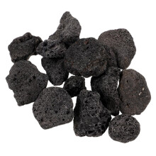 Natural 1Pack Lava Craft Potted Plants For Fish Tank Decoration, Odor Absorption, Aquarium And Garden Decor
