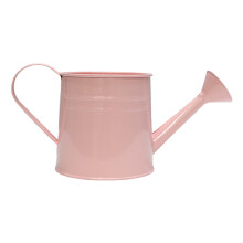 Jardinière en fer efficace, conteneur de plantes en métal-Rose