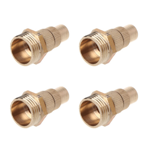 Brass High Atomization Nozzles Gardenings Misting Spray Nozzles