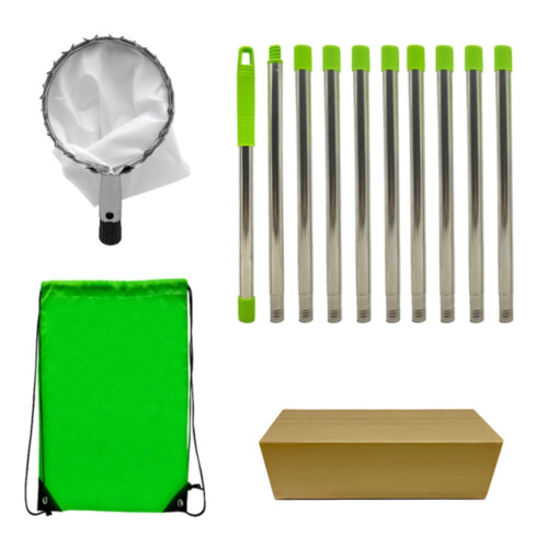 Adjustable Fruit Pickers with Telescopic Stainless Steel Handle