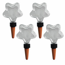 4Pcs Plant Water Drippers Plant Waterer Bulbs Self-Star