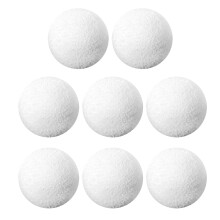 Set van 4/8 witte zwembadschuimabsorberende ballen-8 stuks