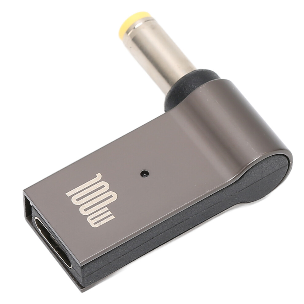 Pd Charge Converter 100W 5A Usb-C To 5.5X2.5mm Aluminum Alloy Adapter 8701374639545