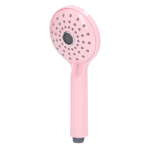 Pressurized ABS Handheld Shower Head, Pink, 2 Modes, 232.7x100mm