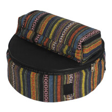 Large Capacity Drum Bag Oxford Cloth Snare Drum Case with Stick Storage and Protective Padding