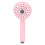 Pressurized ABS Handheld Shower Head, Pink, 2 Modes, 232.7x100mm 2
