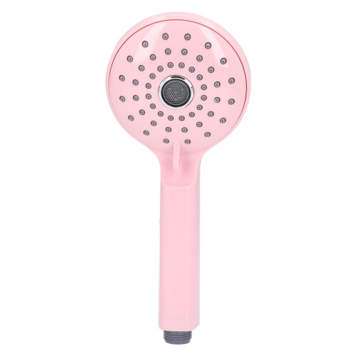 Pressurized ABS Handheld Shower Head, Pink, 2 Modes, 232.7x100mm 1