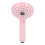 Pressurized ABS Handheld Shower Head, Pink, 2 Modes, 232.7x100mm 15
