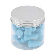 30 Stück Blaue Rauschunterdrückende Schlaf-Ohrstöpsel 25x13mm Weicher Schwamm
