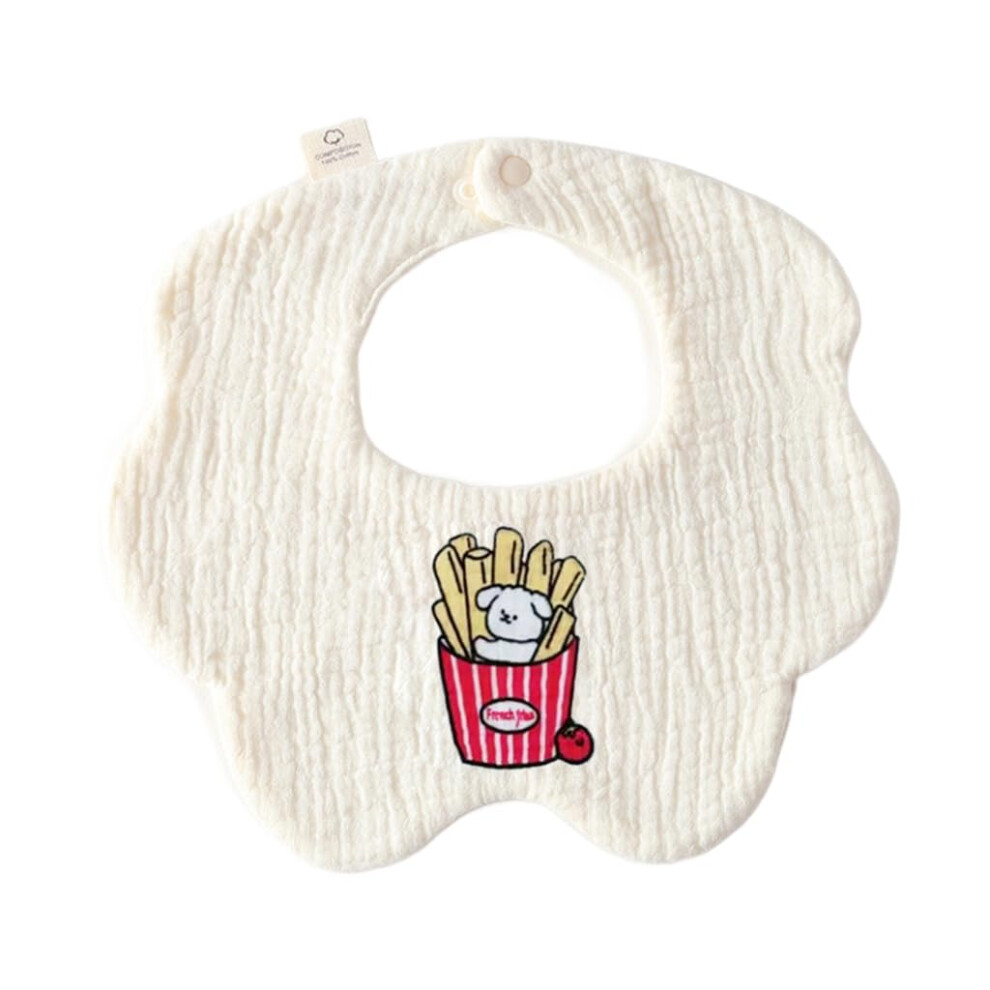 6 Layer Cotton Baby Bandana Bibs  Newborn Bibs For Feeding, Teething  Drooling, MultiPurpose
