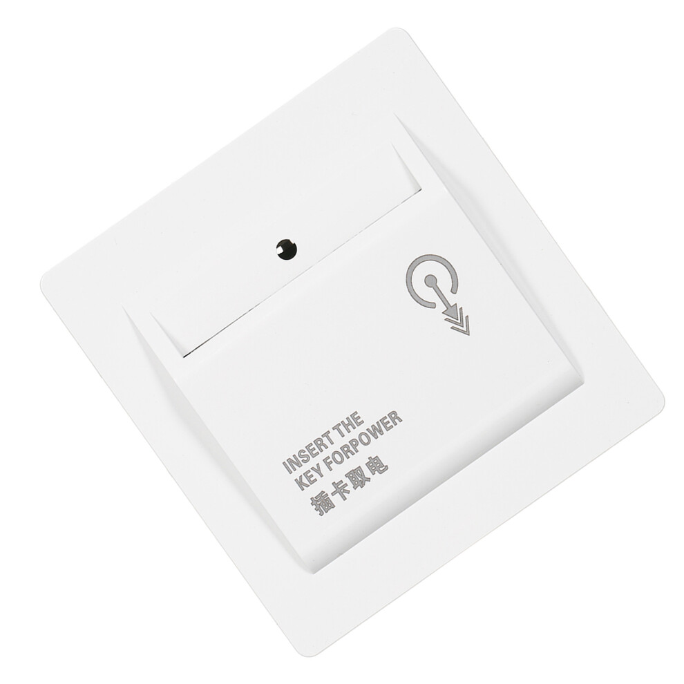 Modern 40A Keycard Insert Switch For Hotels Safe & Energy-Saving 8711374639841