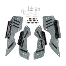 Acessórios para Motocicleta para NMAX155 NMAX 155 125 V3 2025: Pedal de Apoio para Os Pés Antiderrapante Modificado em Titânio