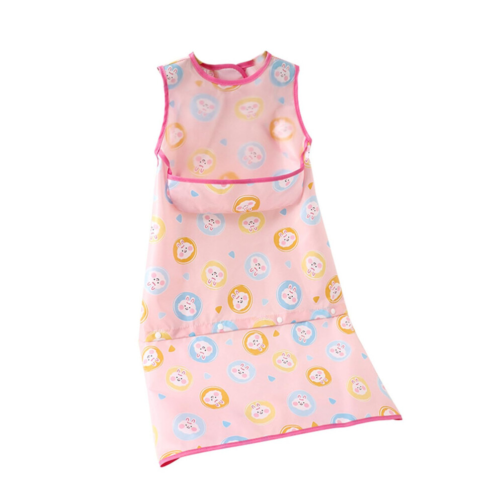 Baby Feeding Apron Waterproof Sleeved Or Sleeveless  Chair Weaning Bib