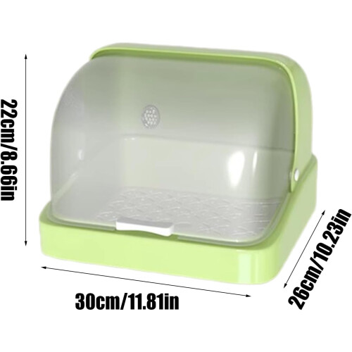 Parrot Chicks Brooder Box, 3Temperature Adjustable Visual Nesting Box, Green Heating Pad For Baby Parrots And Ducklings 1