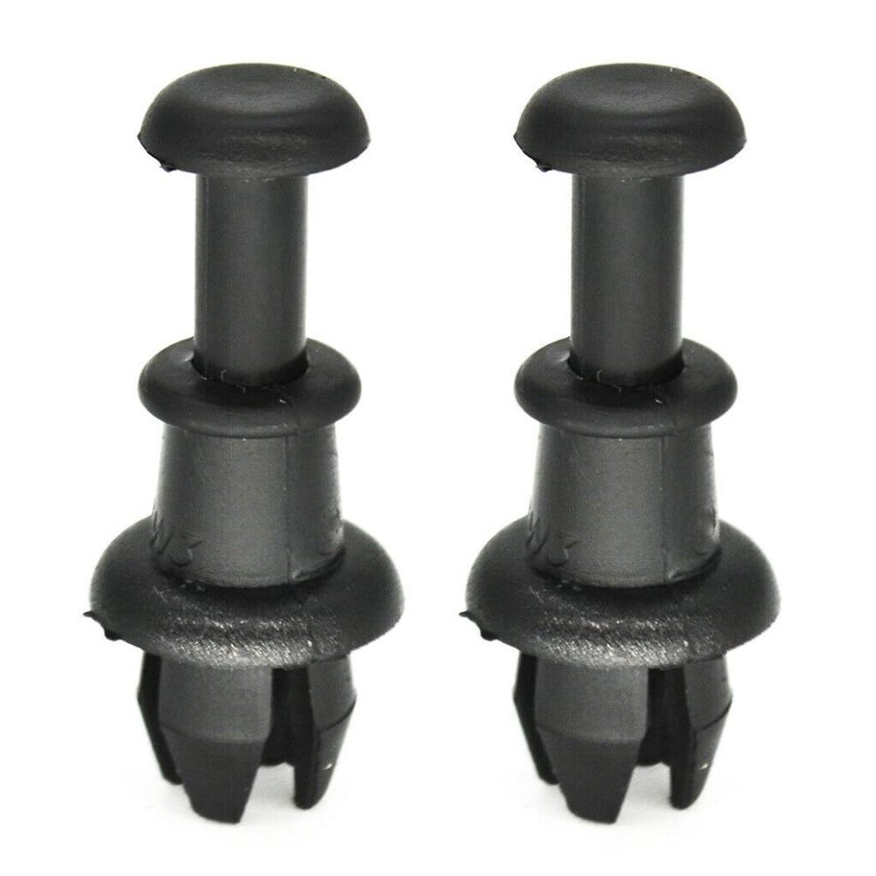 Car Parcel Shelf Clips With Retaining Hook For Vw Mk6, Pushin Rivets, Secure String Holding Black 9199774468824