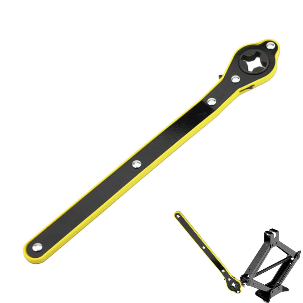 Car Jack Ratchet Wrench Portable Hand Tool For Ratchet Jack Laborsaving Wheel Wrench With Nut 9382693998811