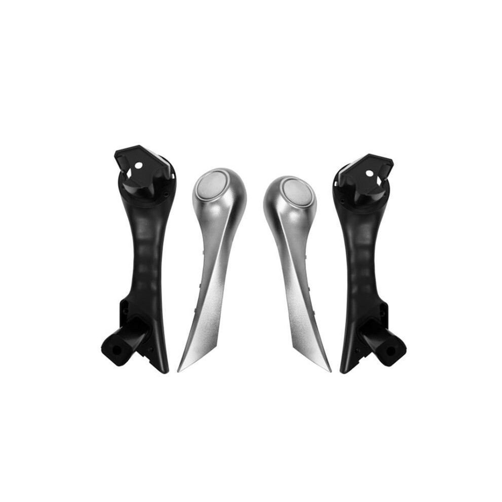 4Pcs/Set Interior Door Handles Chrome 7701477699 8200297165 For Megane Mk2 2002-2009 Electric Window Glass Pull 4712241339202