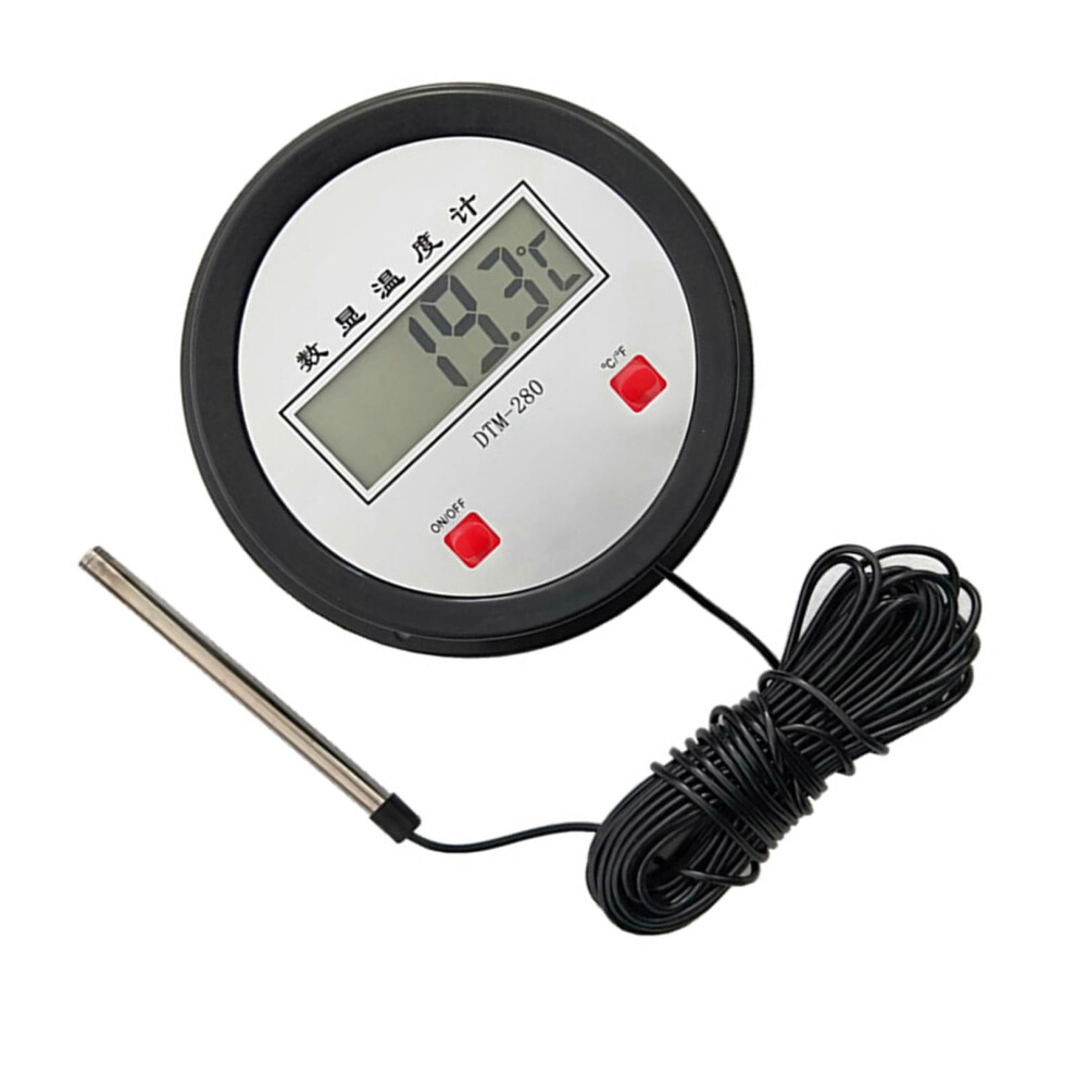 Industrial Digital Thermometers With Long Probe For Accurate Temperature Measurement In Hard To Reach Areas