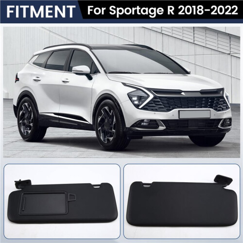 For  Sportage R 2018 -2022 Interior Sunvisor Front Windscreen Antidazzle Sun Shade Sunshield 85210-Q2000 Left 1