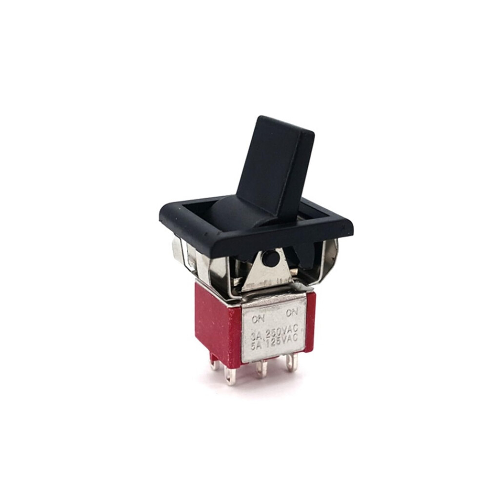 T80r Toggle Switch R8017 Spdt Square Snapin Panel 6Pin 2Position Onon Ac250v/3A 125V/5A 9426802758399