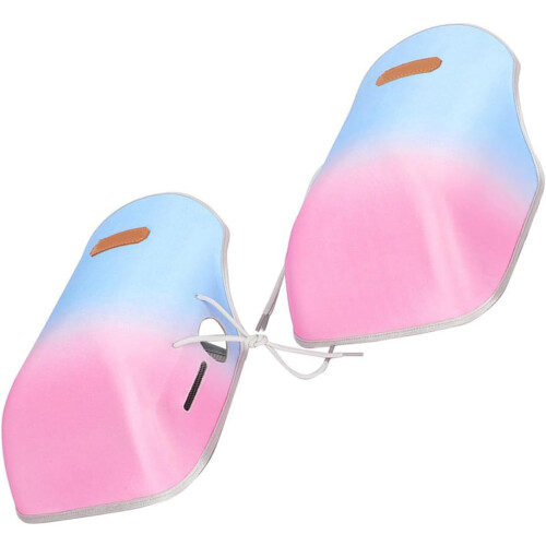 Waterproof Motorcycle Handlebar Mittens with Windproof Handguards for Winter Riding 2