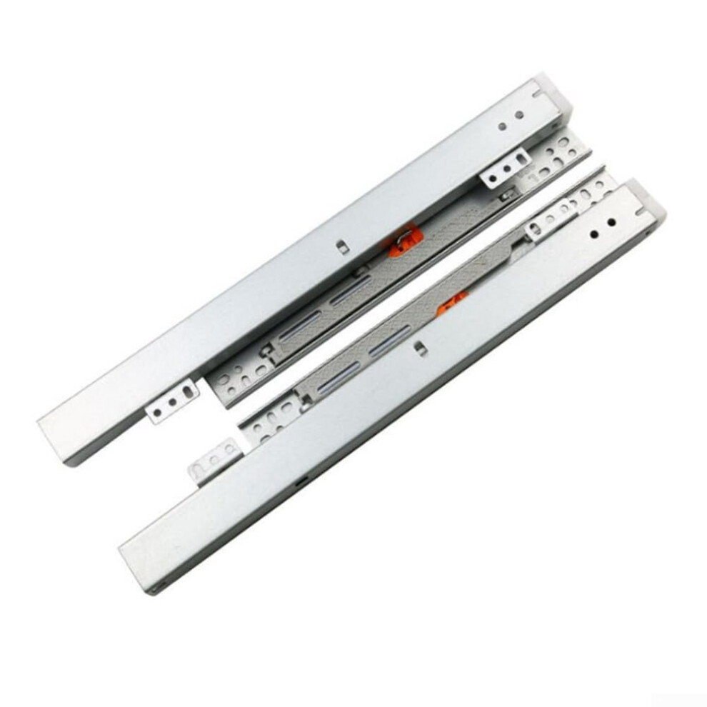 Heavy Duty Underfloor Drawer Slides 40Kg Load Full Extension Quiet Damping For Kitchen Cabinets 8 Inch 9426802758665