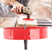 High Durability 155mm BiMetal Hole Saw for Wood & Metal Drilling