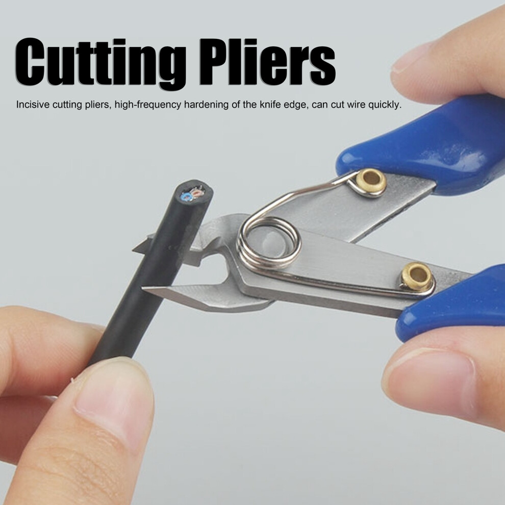 Portable Stainless Steel Diagonal Pliers Cutter Bangye-309, 2Mm Cut 7631382536288
