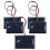 5 stücke DC5V 150mA 5 stücke Solar Panel Modul mit 2