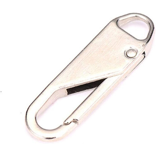 Zipper  Kit with Metal Slider Pull Tab, Tool Zipper Pull Replacement for Bags and Jackets 2