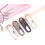 Zipper  Kit with Metal Slider Pull Tab, Tool Zipper Pull Replacement for Bags and Jackets 2