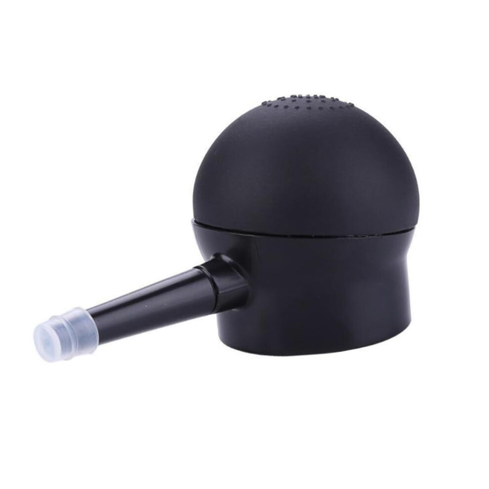 Hair Fiber Applicator with Precision Spray Nozzle for Even Hair Building Fibers Application