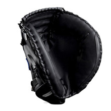 Baseball Glove Left Hand 12.5 Size PVC Catcher Glove For Adult Training Brown Black