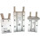 Finger Cylinder 25D Size, Compatible With Cylinders 1