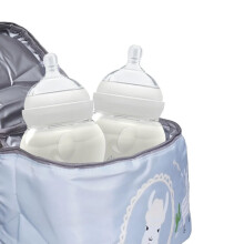 Sac à lunch étanche pour le stockage du lait maternel 241730cm, sac à dos isolant, couleur beige ciel bleu