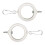2 Flag Clips Rotating Hardware Anti Tangles for Garden-S 1
