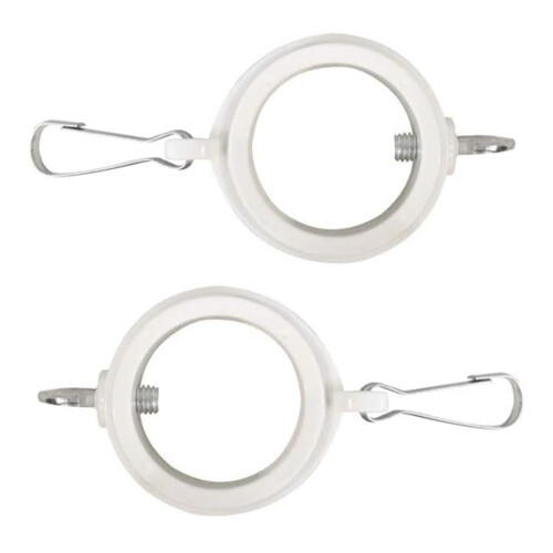 2 Flag Clips Rotating Hardware Anti Tangles for Garden-S